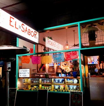 Getting Wowed At El Sabor. to show the front of El Sabor restaurant in north melbourne