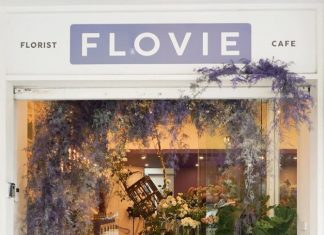 A Smell So Sweet, A Treat To Eat, At Flovie Florist Cafe.
